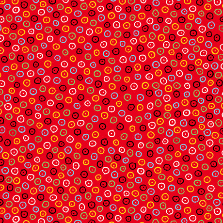Count Your Chickens - Dots - Red
