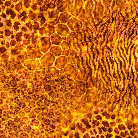 Serengeti - animal skin blender - rust by Dan Morris