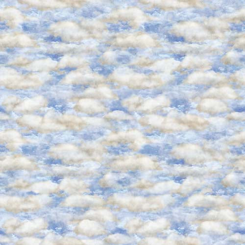 Flying High - Clouds - Blue - puffy white clouds on sky blue