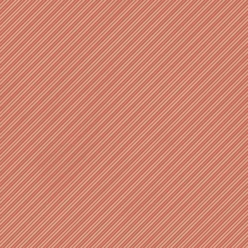 Life is Better With Friends -Diagonal Stripe - Peach - lt orange bias stripe