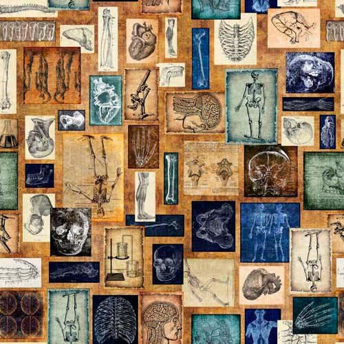 True Detective - Anatomy Patches - Copper - anatomy drawings