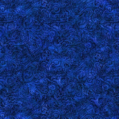 Coloressence - Gem Glitter - Royal - tone on tone royal blue orange peels