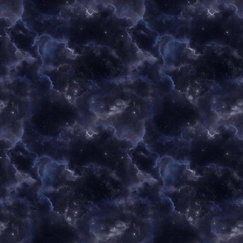 Earthly Delights - Midnight Sky - Midnight - dark blue night sky w/ clouds