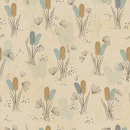 Wisps on the Wind - Cottontails - Tan