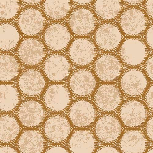 Wisps on the Wind - Circle Geo - Antique Gold