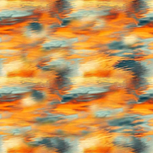 Swan Song - Sunset Striation - Orange