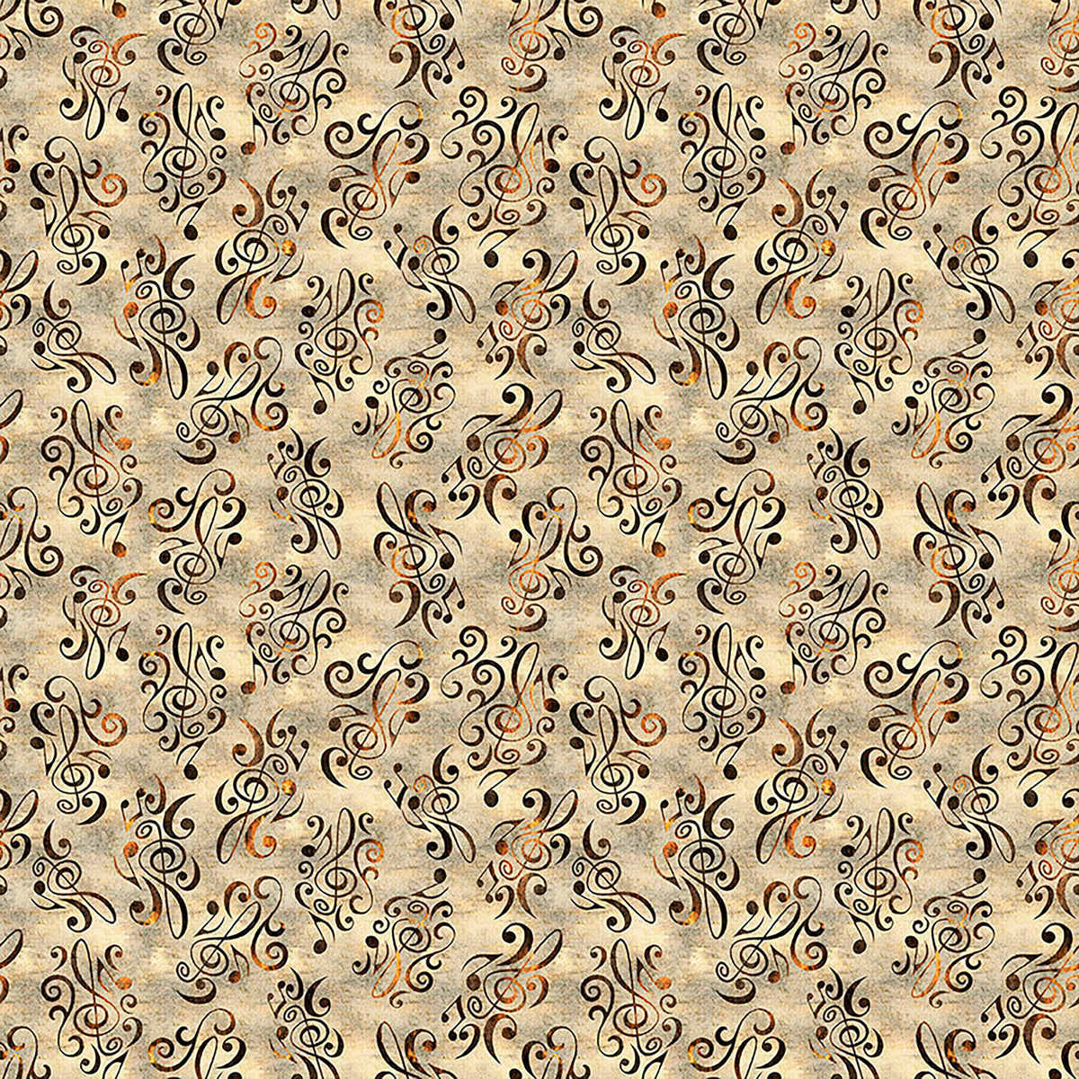Vivace - Music Flourish - Tan