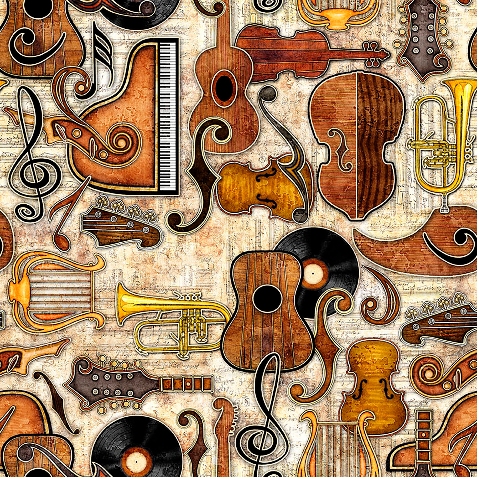 Vivace - Musical Instrument Set - Cream