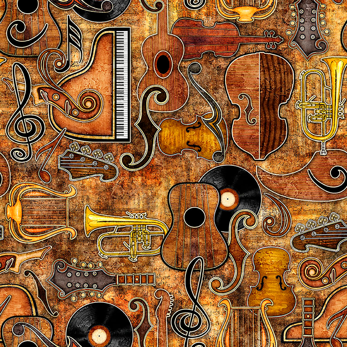 Vivace - Musical Instrument Set - Rust