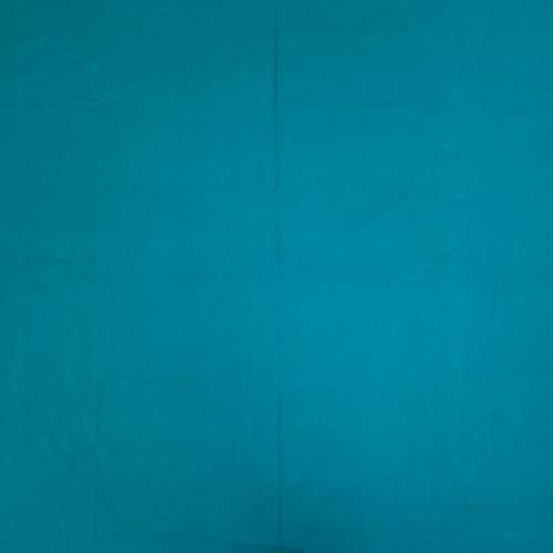 Feather Flannel - Ocean double brushed solid teal flannel