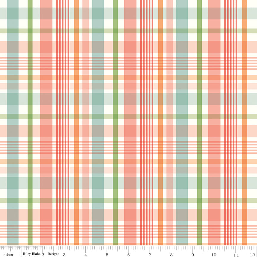 Flannel - Love You To The Moon - Plaid - Multi