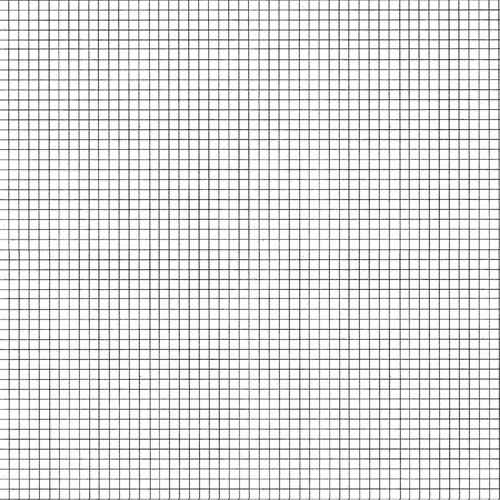 Sew Journal - Graph Paper - Black - black graph lines on white