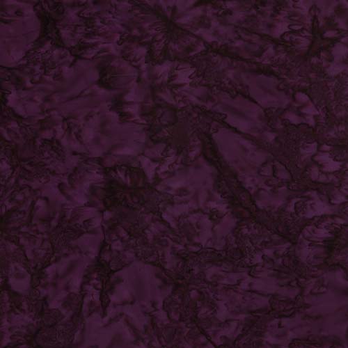 Batiks Hand-dyes - Vineyard - deep purple