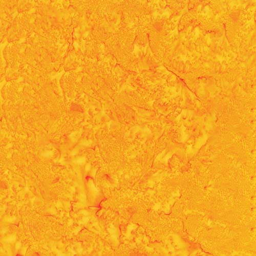 Batiks Hand-dyes -Butterscotch - bright yellow orange
