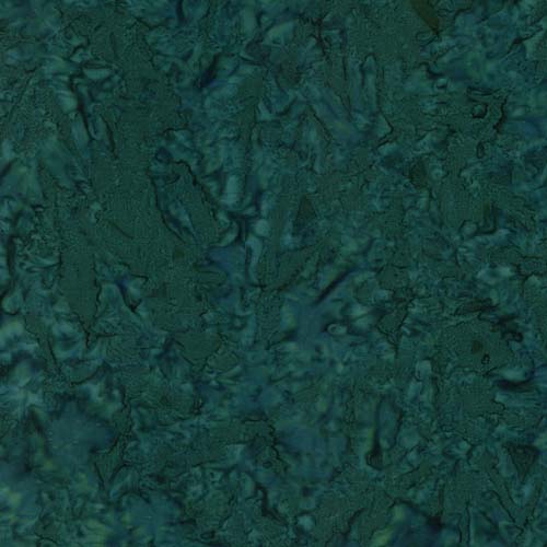 Batiks Hand-dyes - Tropical Rainforest -dark teal