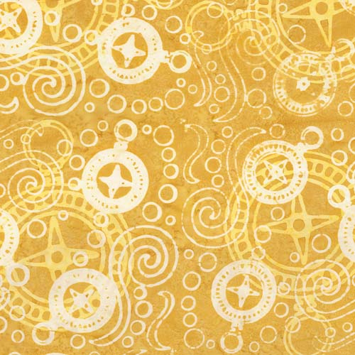 Expressions Batiks Sunken Treasure - Citrine Edge