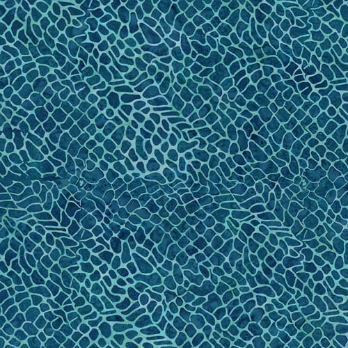 Expressions Batiks Sunken Treasure - Netting - Rainfall