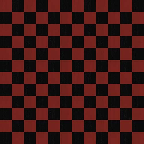 I'd Rather Be Playing Chess -Checkerboard - Black/Red