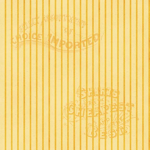 Pumpkin Patch - Silver LiningStripe - Yellow - tone on tone stripe