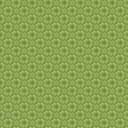 Farmer's Daughter - Bandana -Thyme - Green geometric design - Lori Holt