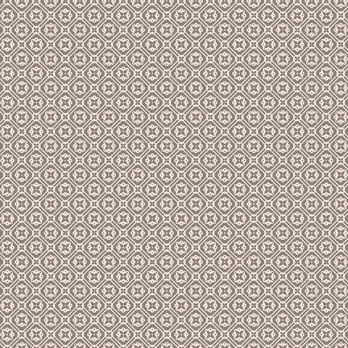 Farmer's Daughter - Doily - Rustic - cream lace design on gray - Lori Holt