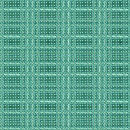 Farmer's Daughter - Weave - Cozy - teal woven plaid - Lori Holt