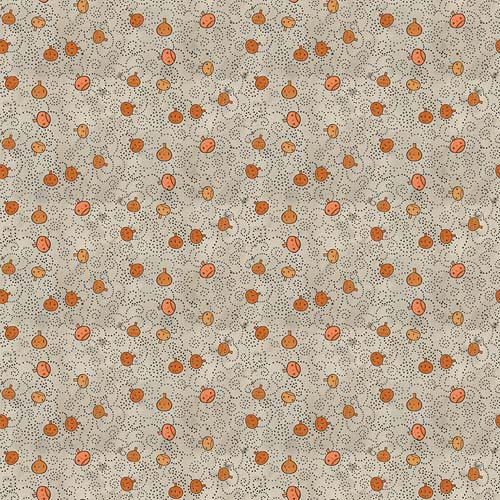 Spooky - Pumpkins - Grey
