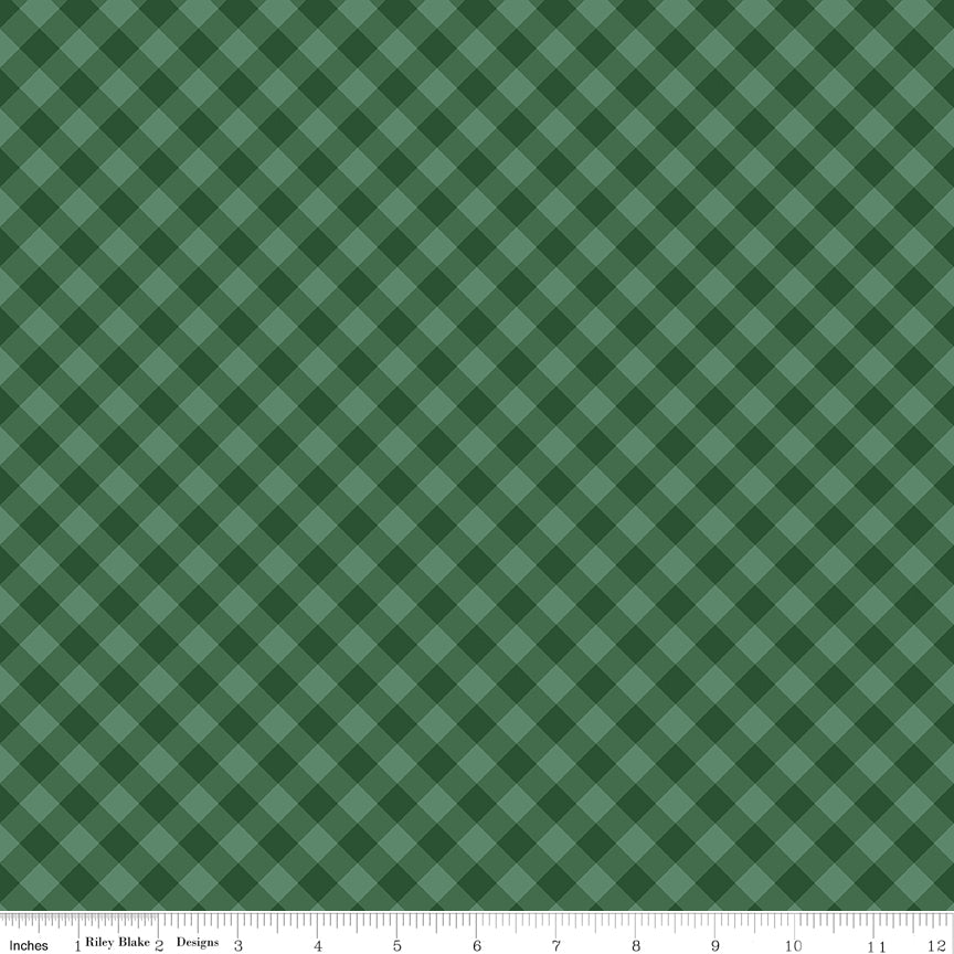 Christmas Time - Plaid - Forest
