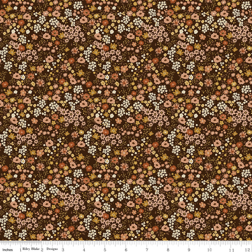 Worth Repeating - Flower Garden - Coffee