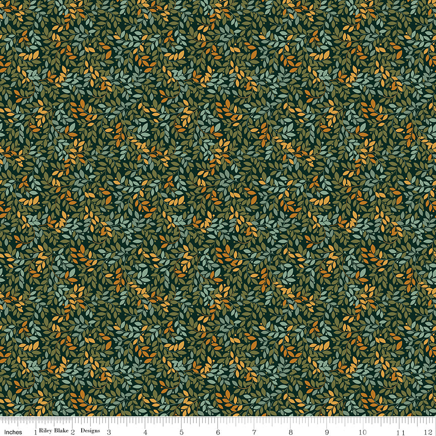 Worth Repeating - Leaves - Dark Green