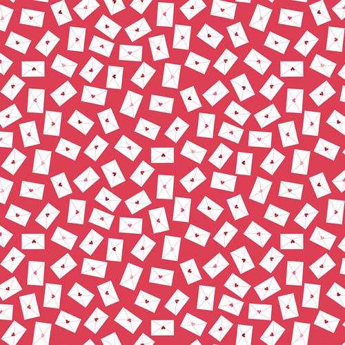 Seasonal Basics Valentine - Love Notes - Red