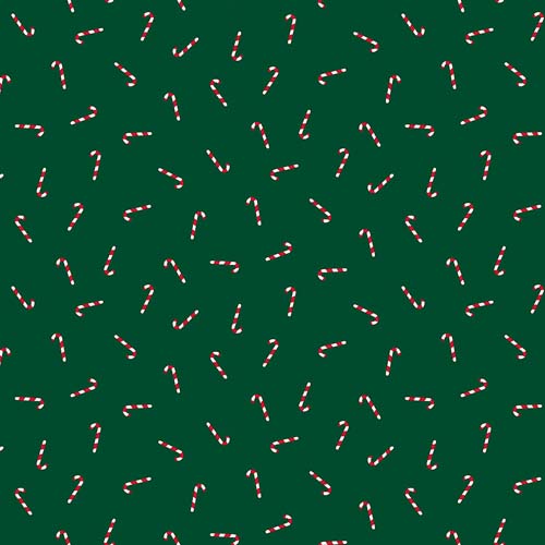 Seasonal Basics - Candy Canes- Green
