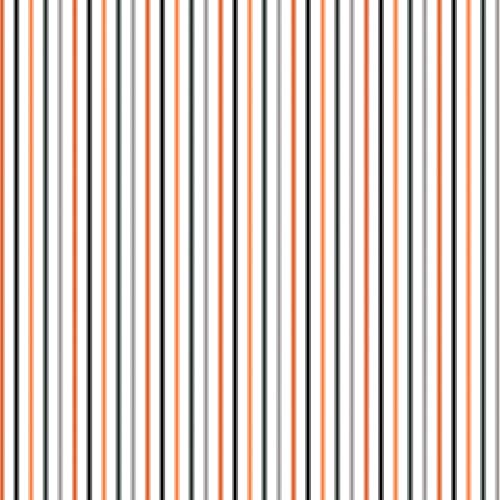 Seasonal Basics Halloween - Ticking Stripe - Multi