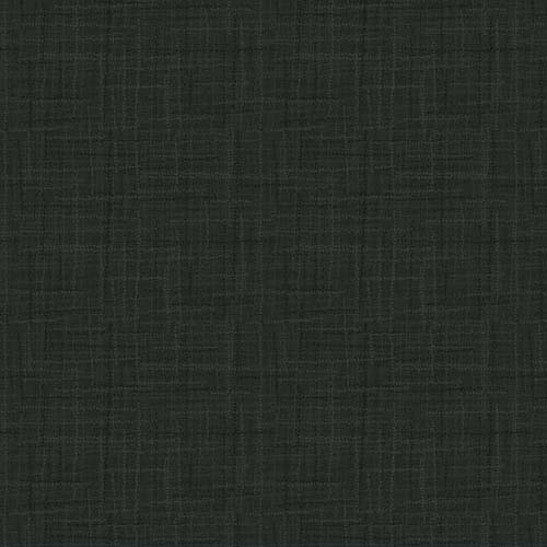 Grasscloth Cottons - Black - woven texture on black