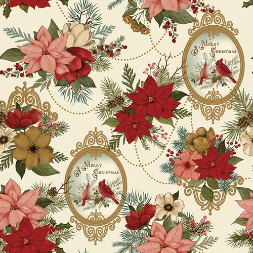 Christmas Greetings - Main - Cream