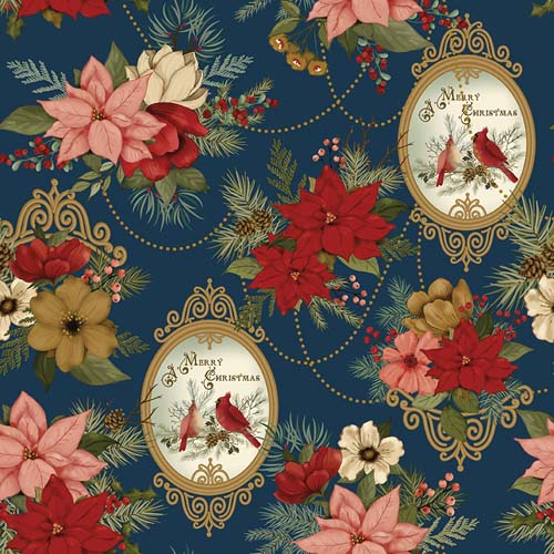 Christmas Greetings - Main - Navy