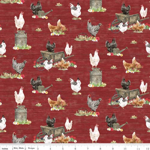 2026 KSNE - The Heartland - Red - Chickens