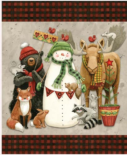 Northern Christmas - 1yd. PANEl