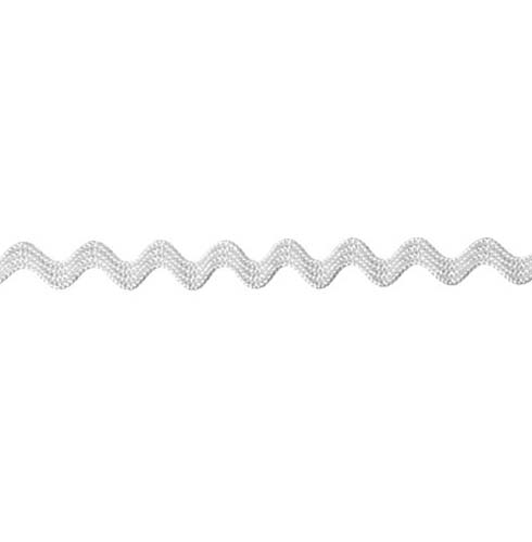Mini Ric Rac - 1/8" White Ric Rac by Lori Holt