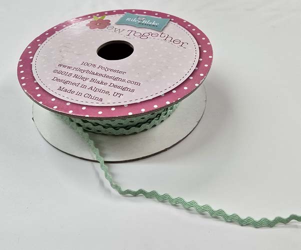Mini Ric Rac - 1/8" Sweet Mint Ric Rac by Lori Holt