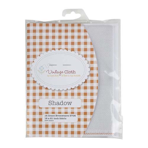 Lori Holt Vintage Cloth 14-CntAida - Shadow - 19x21 evenweave