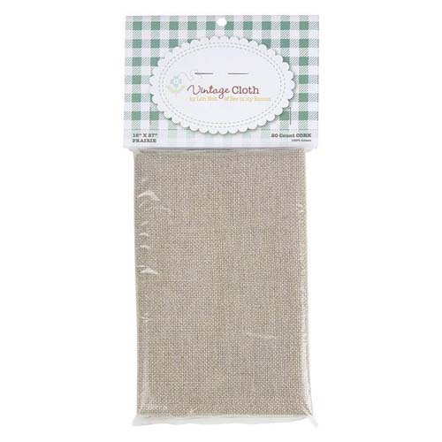 Lori Holt Vintage Cloth 20 Cnt- Prairie - 18x21 - Cork  Linen
