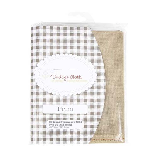 Lori Holt Vintage Cloth 25-Cnt Prim - 27x36 evenweave 3835
