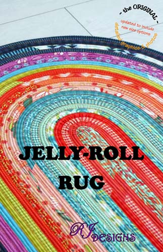 Jelly Roll Rug-30 x 44 Inch Area Rug by Roma Lambson