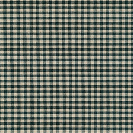 Crawford Gingham - Forest Check - About 1/8 Inch Check