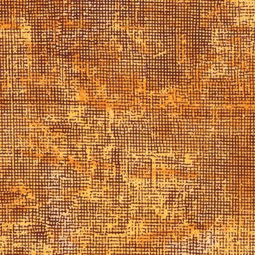 Chalk and Charcoal - Amber - mottled screen print - browns/golds