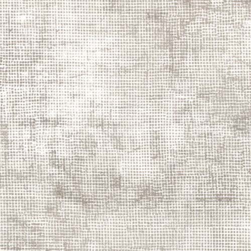 Chalk and Charcoal - Shitake  - mottled screen print - white and greys