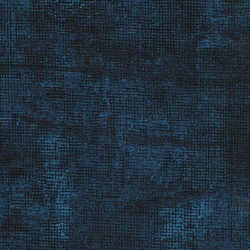 Chalk and Charcoal - Midnight - mottled screen print - black/dark blue