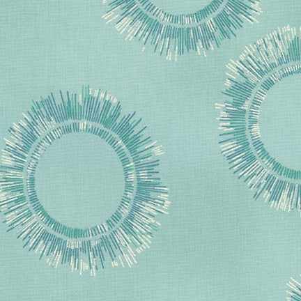 Winter Shimmer - LT. Blue -Deer & Bare Trees in Snow with Silver Metallic A