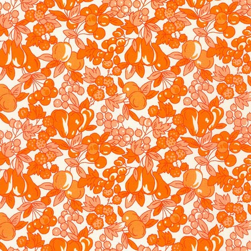 Flowerhouse: Sunnyside Farm -Orange - Packed orange fruit on cream - 1930s